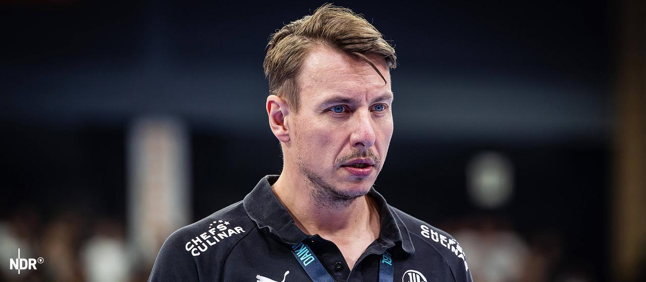 THW-Trainer Filip Jicha nach dem Spiel in Wetzlar | IMAGO/Oliver Vogler THW-Trainer Filip Jicha nach dem Spiel in Wetzlar