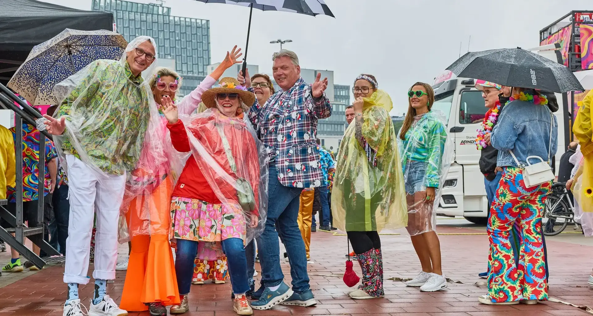 Trucks, Stars und Partys: Schlagermove in Hamburg gestartet