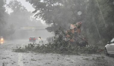 Unwetter Karlsruhe führt zu Todesfall und zahlreichen Sturmschäden