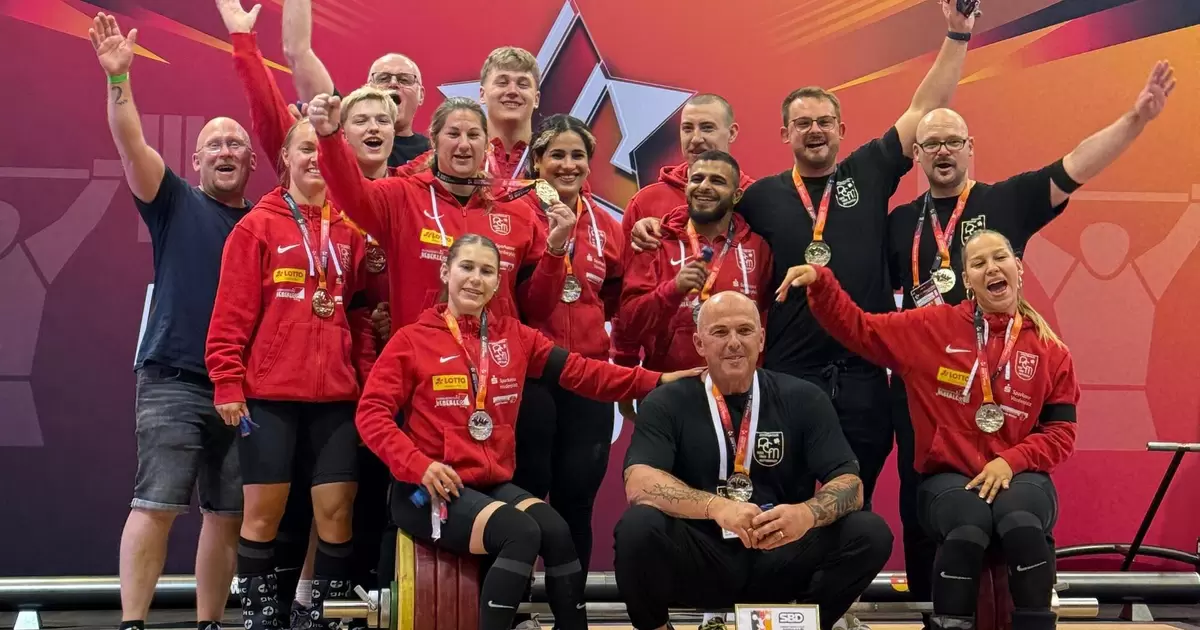 Sensation in Hannover: AC Mutterstadt wird Zweiter bei German Finals - Gewichtheben