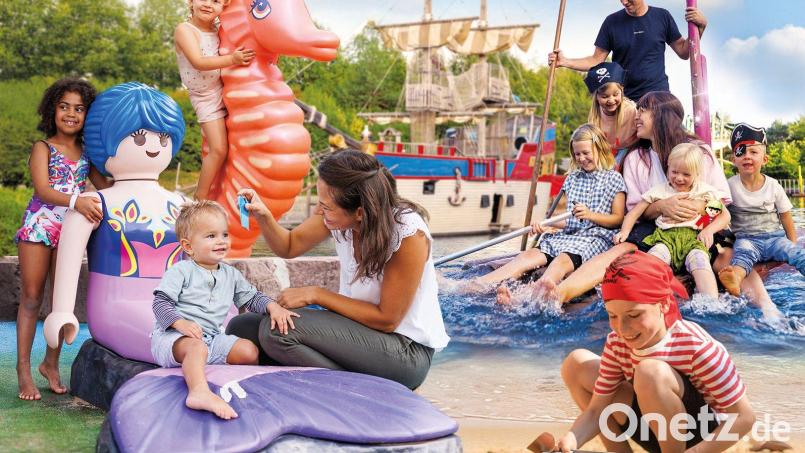 Im Playmobil Funpark gibt es viele Attraktionen. Bild: Playmobil Funpark