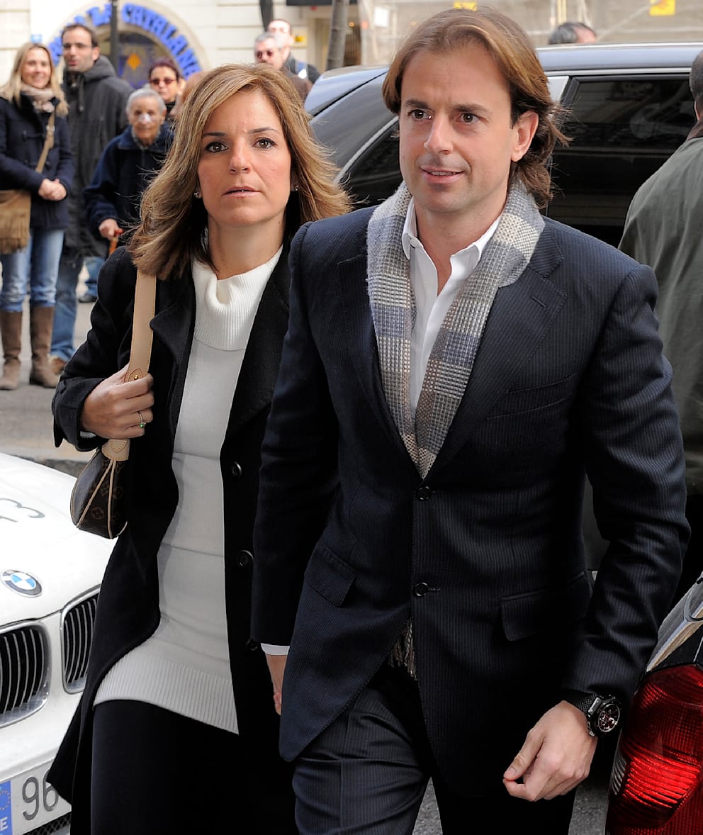 Arantxa Sánchez Vicario und Josep Santacana 2012 in Barcelona. Das Paar hatte 2008 geheiratet, 2019 folgte die Scheidung