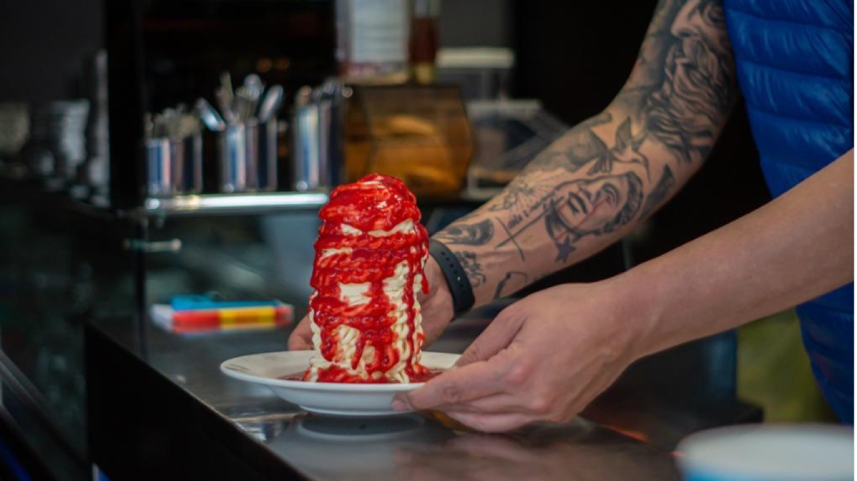 Spaghetti-Eis: XXL-Trend aus Baden-Württemberg sorgt für gespaltene Meinung im Netz