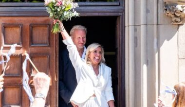 Düsseldorf: Gastronom Dave Hänsel und Inken haben geheiratet