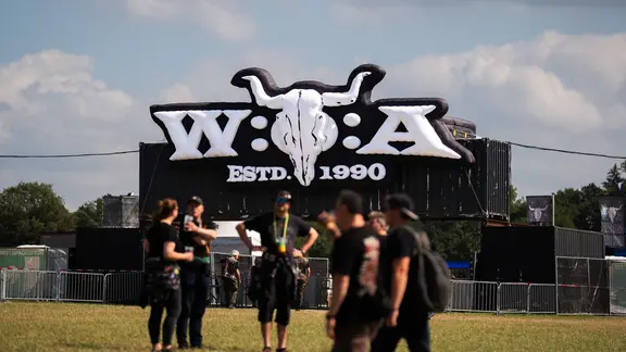Wackenlogo im In-Field | NDR Wackenlogo im In-Field