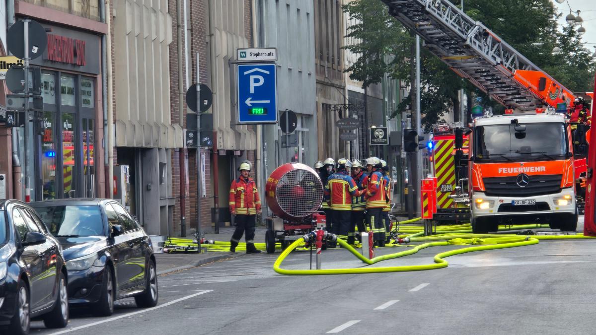 Parkhausbrand Karlsruhe: Kein Hinweis auf Brandstiftung