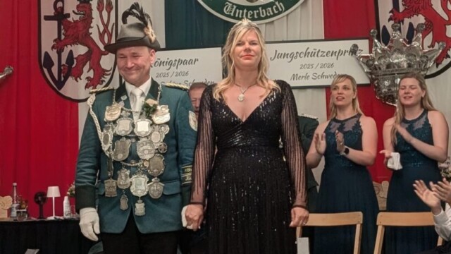 Abschied vom Schützenkönig und Frau | Foto Gabi Gründker
