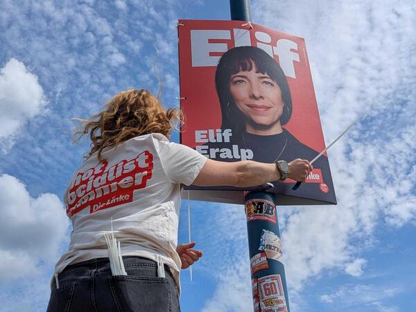 Fotos Reportage Wahlkampf -Plakate