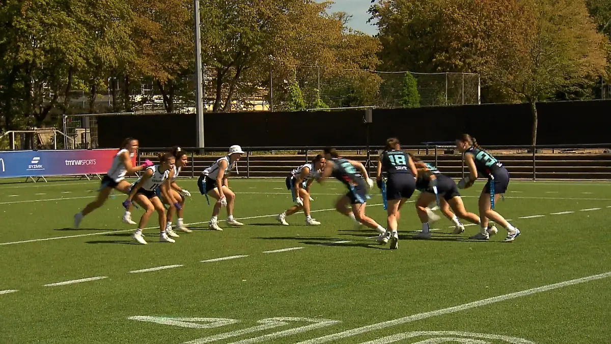 Deutschlands Flag-Football-Teams greifen in Düsseldorf an