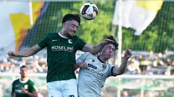 Die erste Hälfte war sehr intensiv | MDR/Dirk Hofmeister 01 Chemie Leipzig Carl Zeiss Jena 14 Aliji 18 Löder DSC_8135