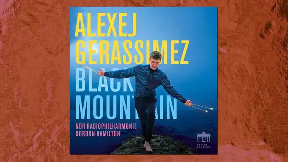 CD-Cover der Einspielung mit Alexej Gerassimez und der NDR Radiophilharmonie | Berlin Classics CD-Cover der Einspielung mit Alexej Gerassimez und der NDR Radiophilharmonie