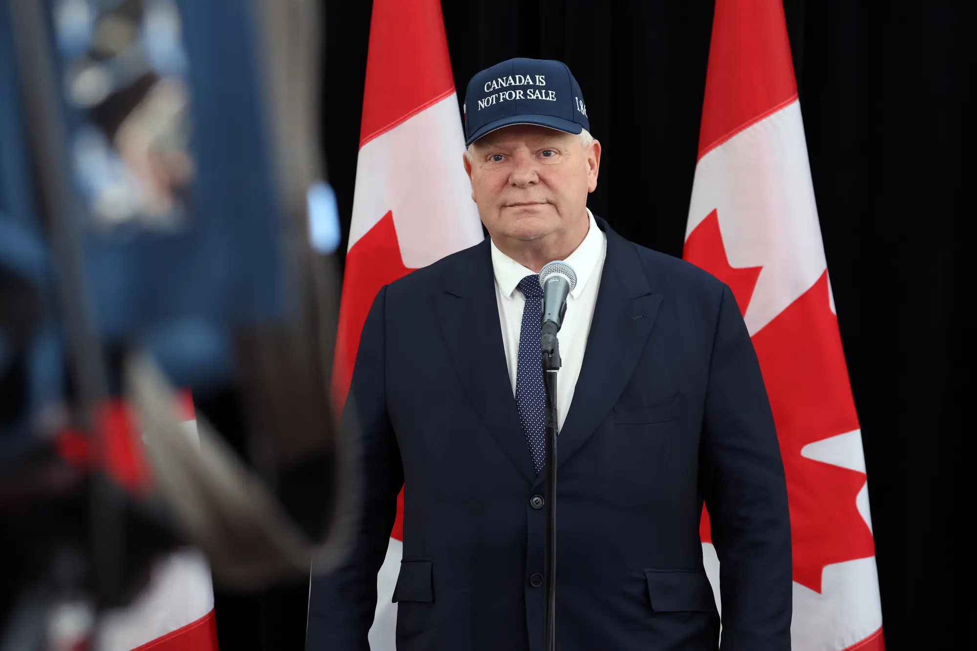 Ontarios Premierminister Doug Ford bringt im Handelsstreit mit den USA unter anderem einen Stopp der Stromexporte ins Spiel.