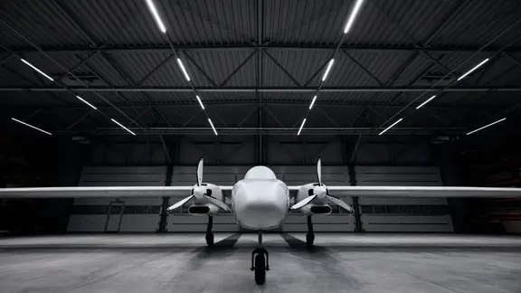 Eine neue Langstreckendrohne von Aerodata AG. | Aerodata AG Eine neue Langstreckendrohne von Aerodata AG.