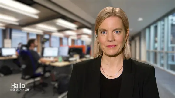 Redakteurin Annette Deutskens. | Screenshot Redakteurin Annette Deutskens.