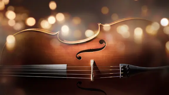 Cello in warmer Lichtstimmung | Fotolia.com, Brian Jackson Cello in warmer Lichtstimmung