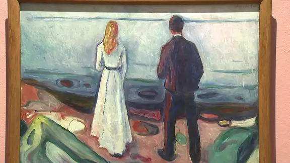 Ein Gemälde von Edvard Munch. | MITTELDEUTSCHER RUNDFUNK Ein Gemälde von Edvard Munch.