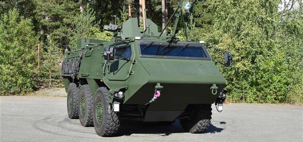 Patria 6x6 armoured personnel carriers within the multinational Common Armoured Vehicles