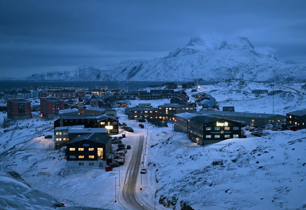 Canada is set to open a consulate in Greenland in a display of solidarity against President Trump's attempts to take over the island (AFP via Getty Images)