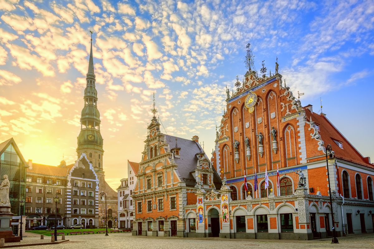 City Hall Square Riga