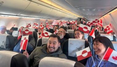 Inuit delegation in Greenland for opening of Canadian consulate has a message for Trump: 'Back off'