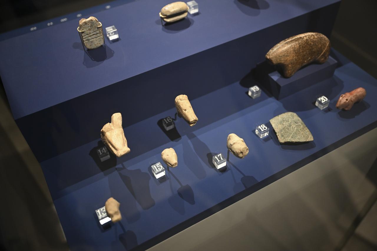 Gobeklitepe, known as the world’s oldest settlement and listed as a UNESCO World Heritage site, and the surrounding Tas Tepeler region are to be introduced with 93 selected artifacts in an exhibition in Germany, presenting the artistic expressions of early settled communities from birth and daily life to death across eight thematic sections, ahead of its opening in Berlin, Germany, Feb. 5, 2026. (AA Photo)