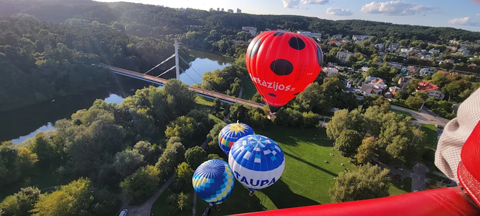 Hot Air Ballon Ride Vilnius
