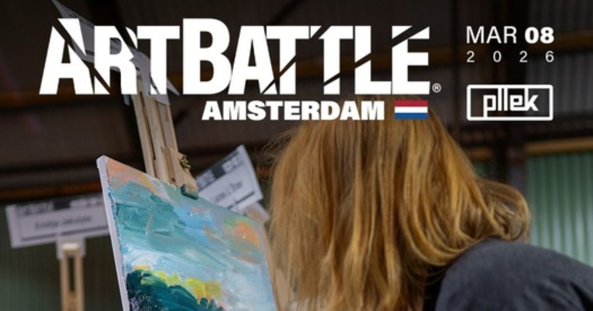 Free tickets to the live painting showdown: Art Battle Amsterdam