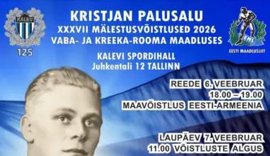 Kristjan Palusalu Memorial Tournament Kicks Off in Tallinn: Armenian Team in the Spotlight