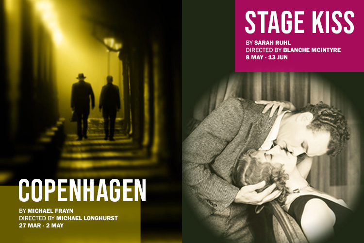 ALEX KINGSTON AND RICHARD SCHIFF STAR IN MICHAEL FRAYN’S COPENHAGEN AT HAMPSTEAD THEATRE PLUS THE UK PREMIERE OF SARAH RUHL’S STAGE KISS