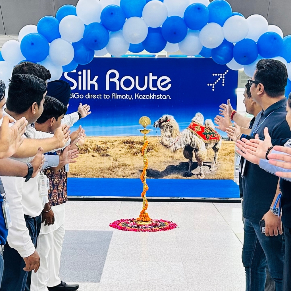 IndiGo centra asia flights to almaty in kazakhstan