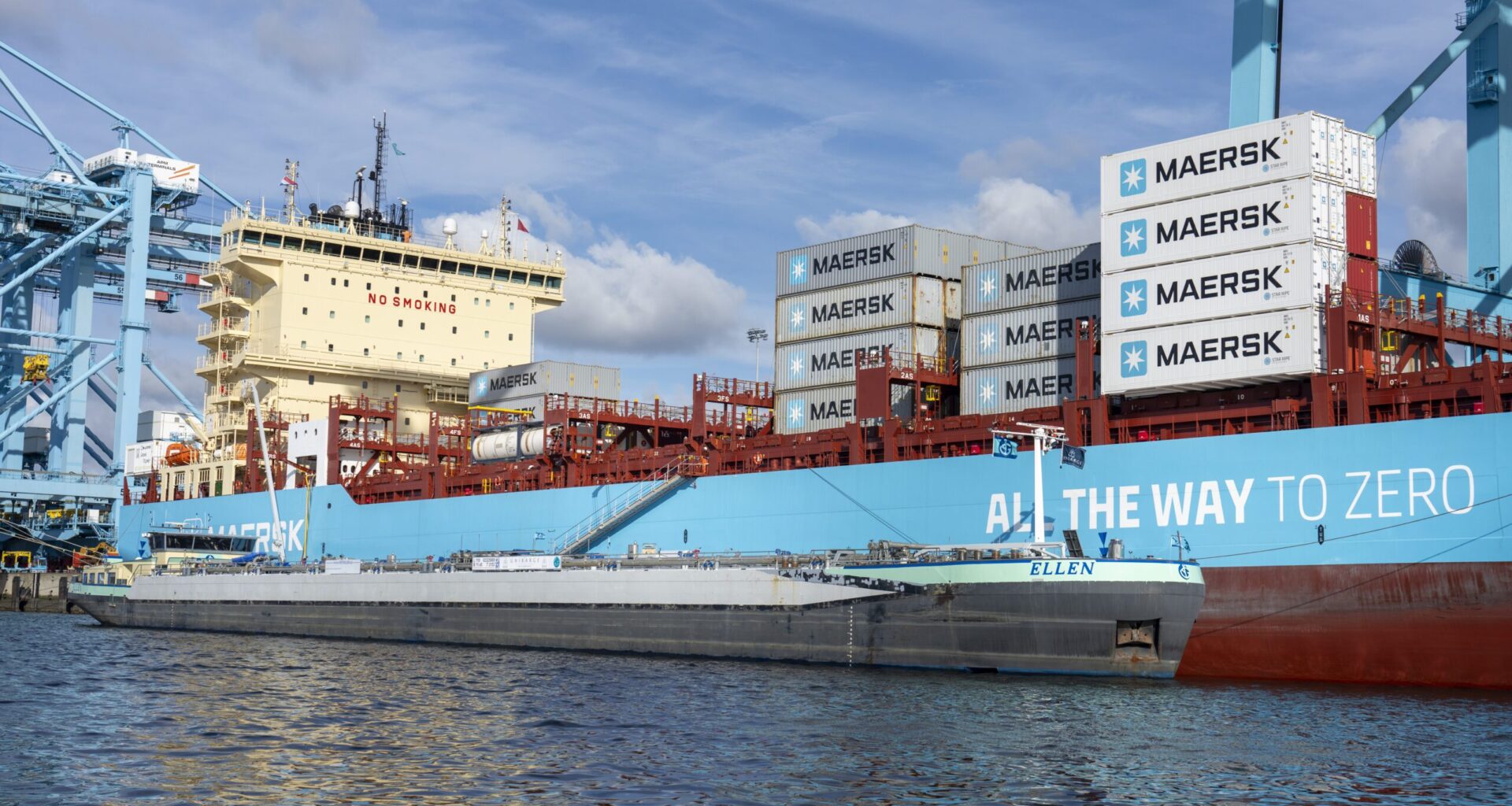 Maersk Marks First European Green Methanol Bunkering in Port Rotterdam