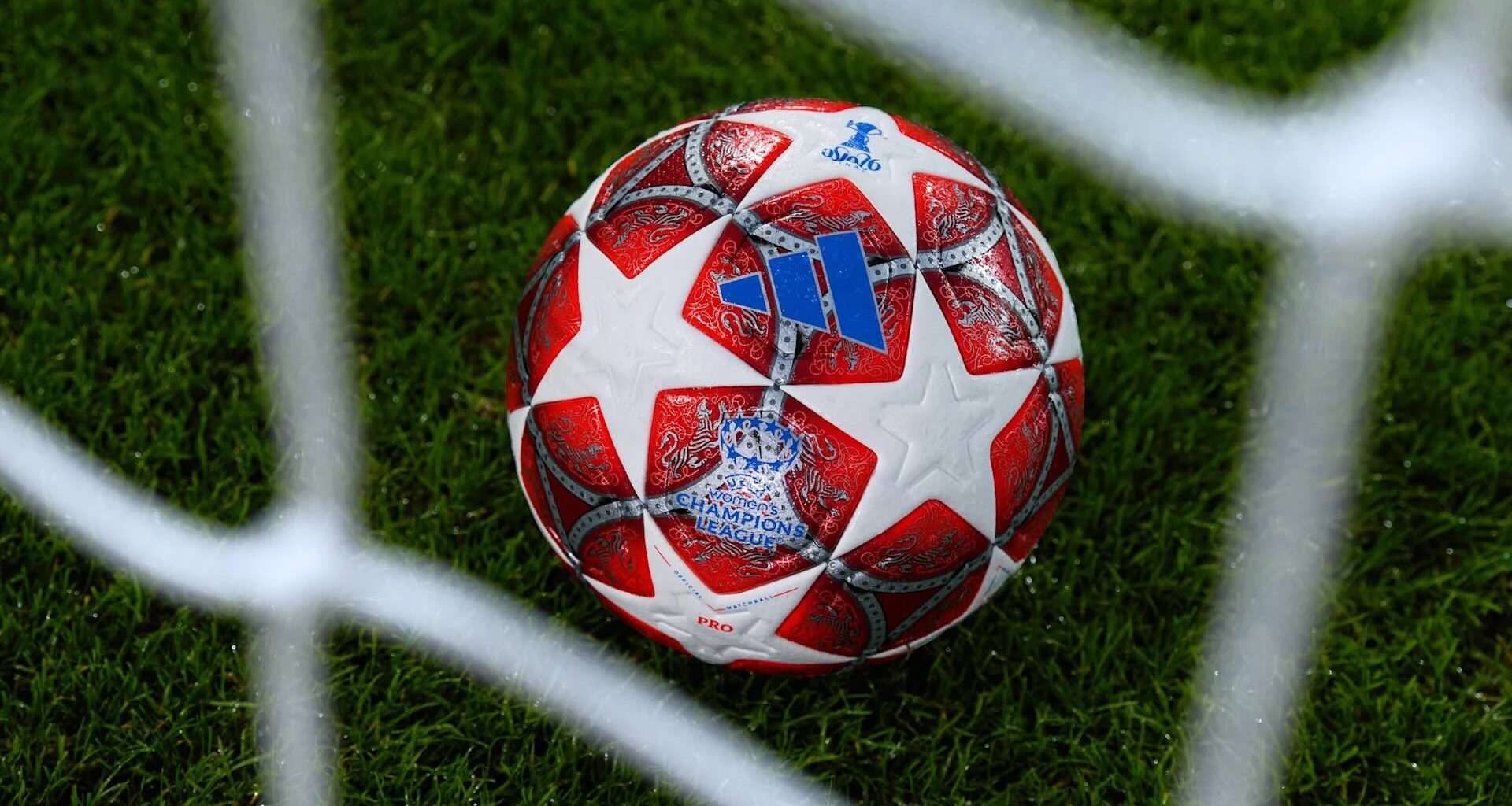 Champions League official Adidas match ball for the women's UWCL final in Oslo Norway.