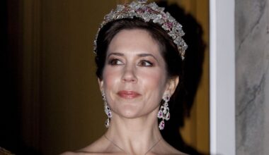 Queen Mary of Denmark’s gala style at 54 draws comparisons to Queen Sofía