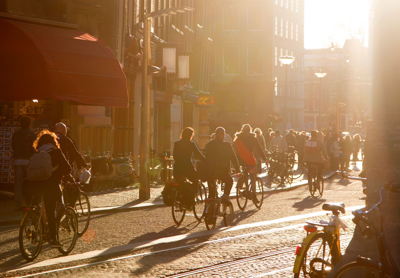 Image may contain Urban City Road Street Machine Wheel Bicycle Cycling Person Sport Transportation and Vehicle