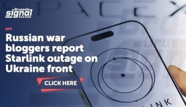 Russian war bloggers report Starlink outage on Ukraine front