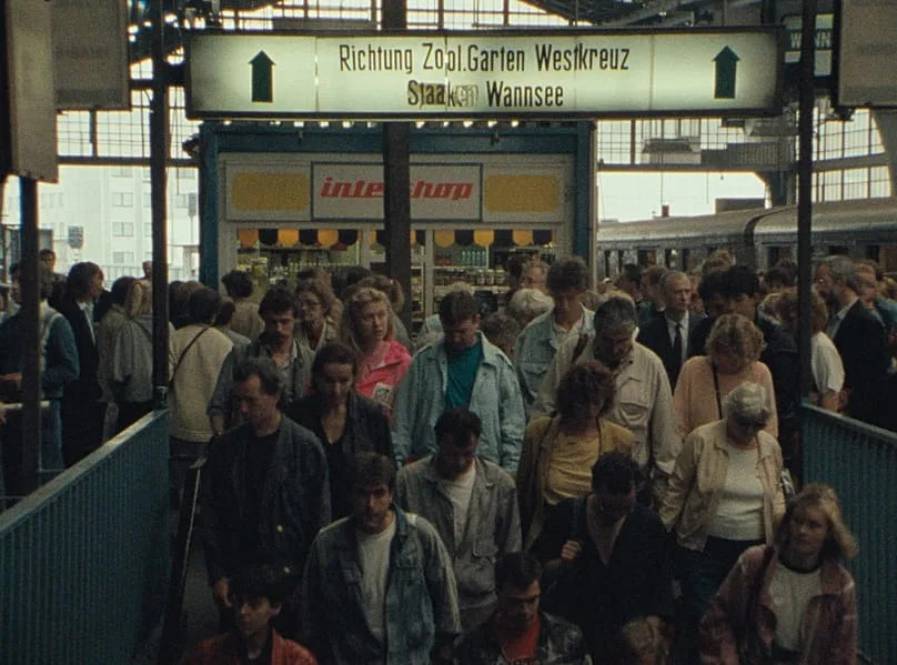 East and West Berliners had different experiences at Friedrichstrasse station.
