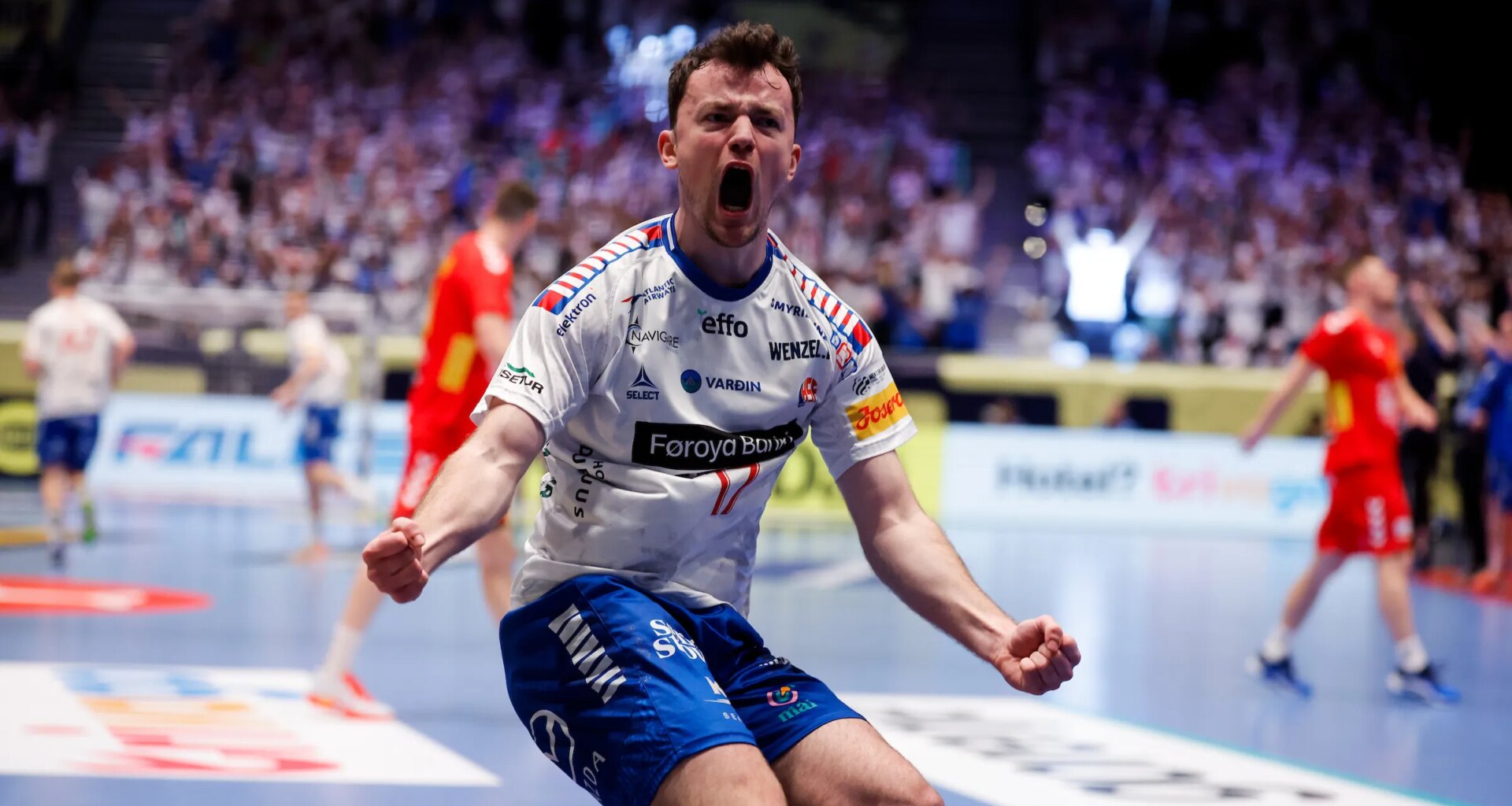 Faroe Islands take emphatic first handball EURO win