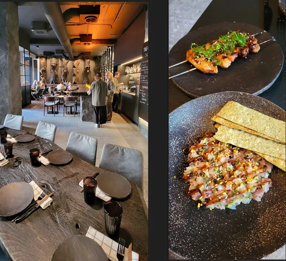 Wood grilled restaurant in Vilnius