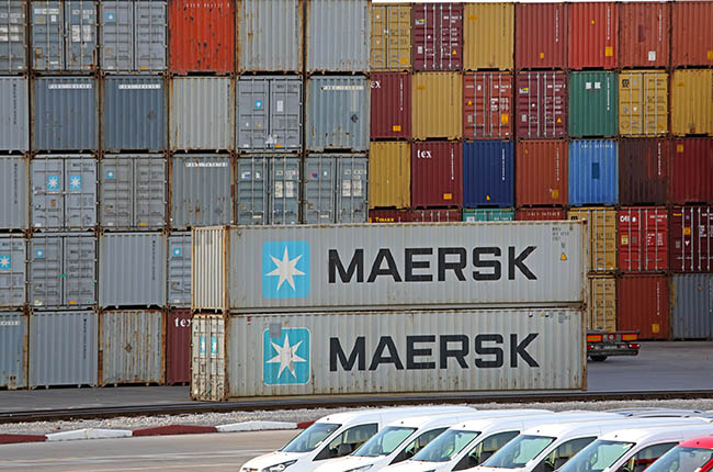 Maersk containers