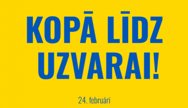 Rally in support of Ukraine to take place in Rīga 24th February / Article