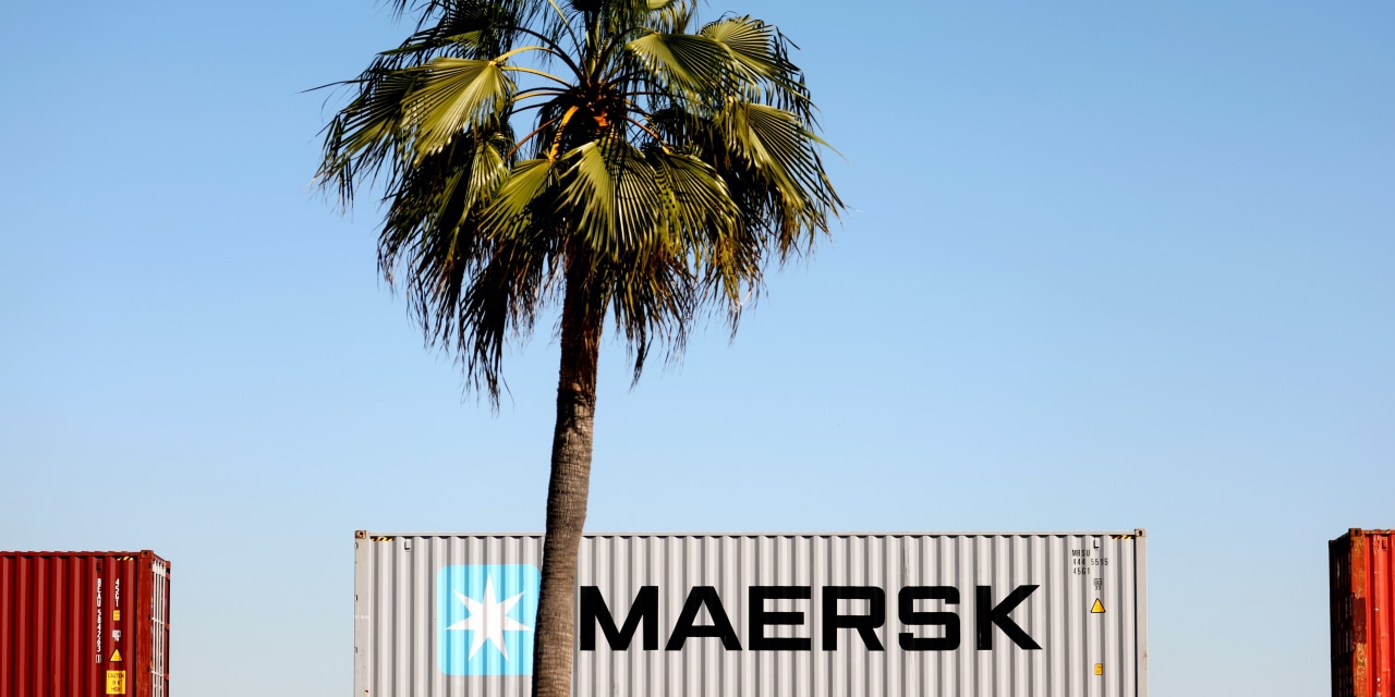 Maersk Shares Slide on Lower Earnings Outlook