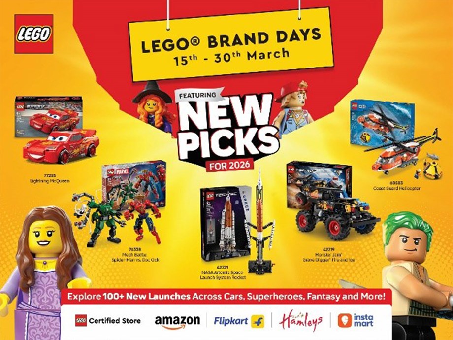 LEGO Brand Days Unveils Over 100 New Sets for Every Adventurous Builder
