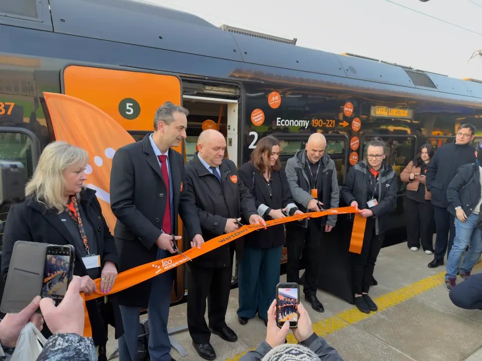 Leo Express enters the Warsaw–Krakow route