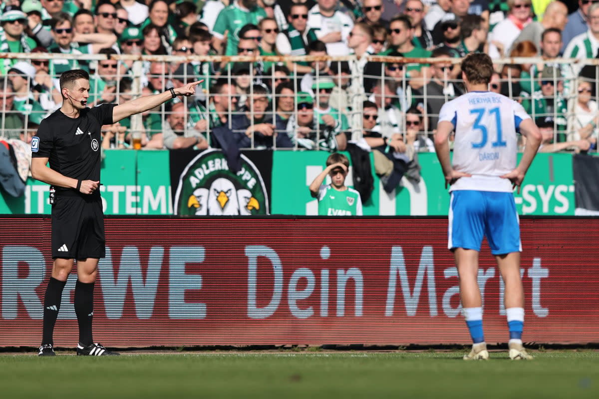 Compromised: Preussen Munster vs Hertha Berlin (Getty Images)
