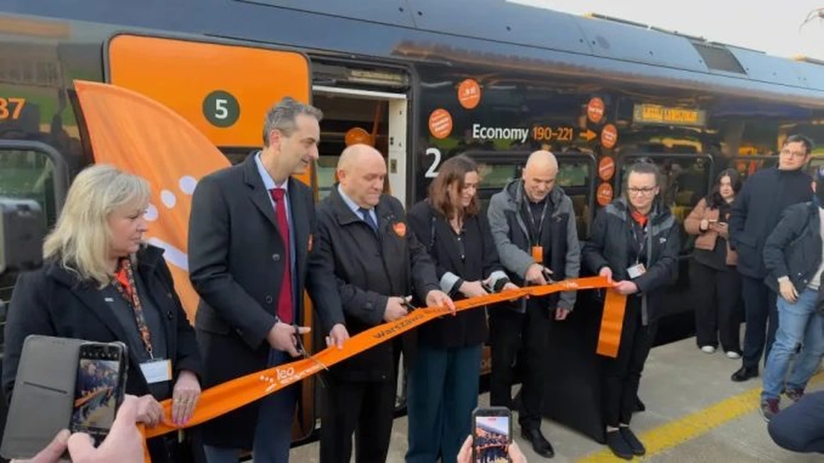 Leo Express Warsaw–Krakow route adds two daily trains