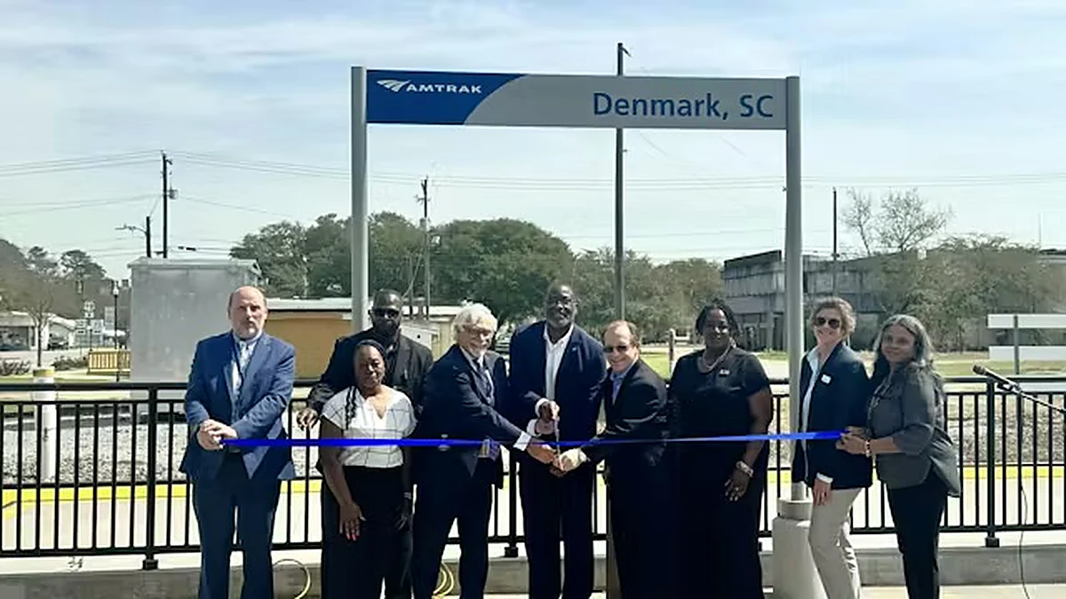 Amtrak accessibility renovations at Camden and Denmark stations