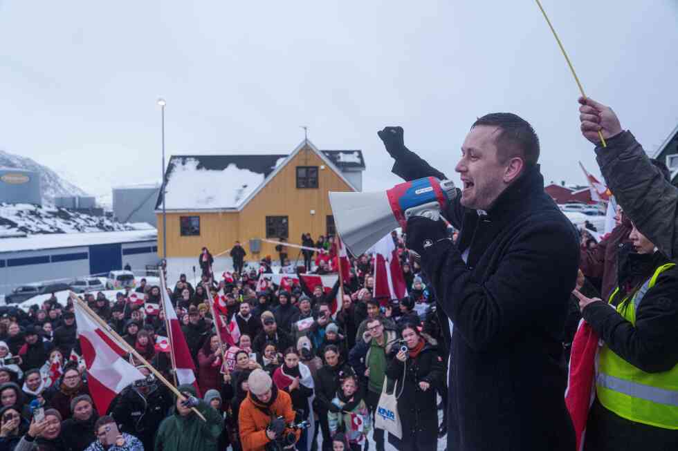 Thousands march in Greenland to support Arctic island in the face of Trump's threats to take it over