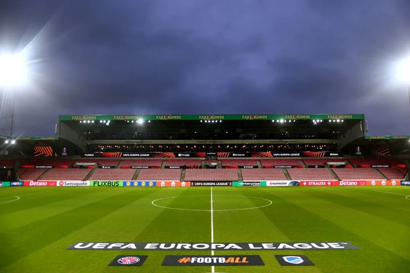 An interview view of MCH Arena in Herning