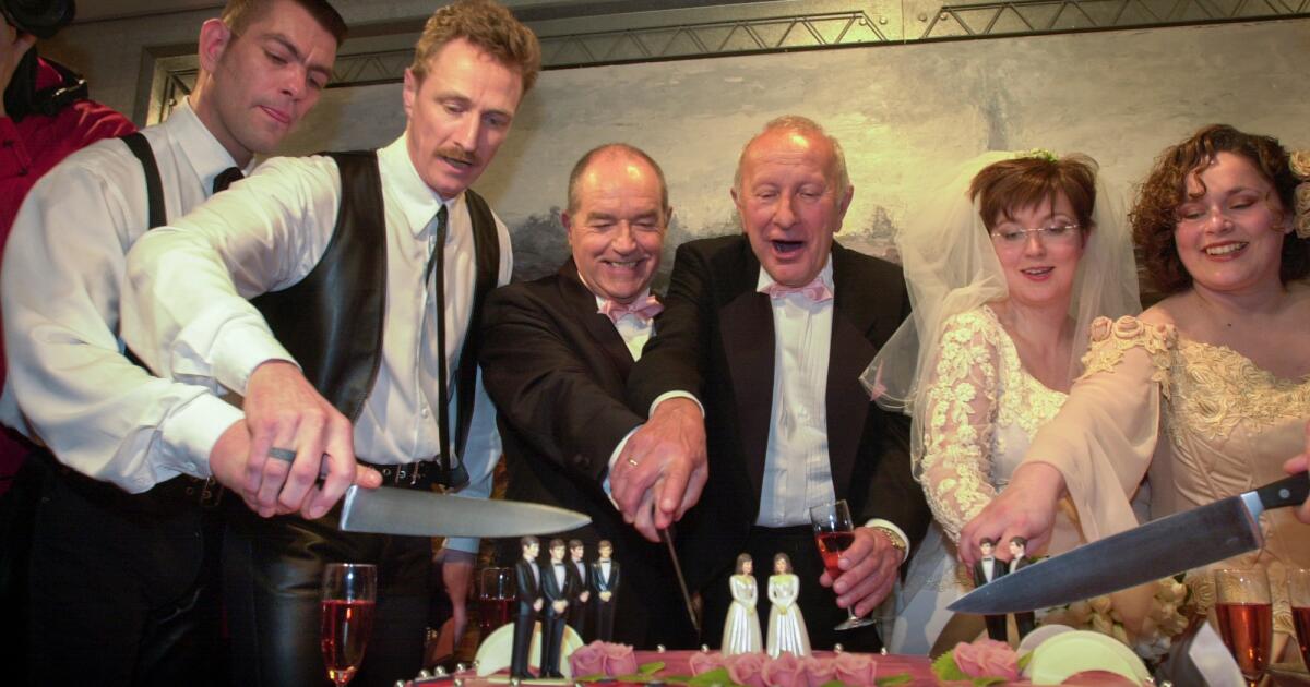 Amsterdam celebrates 25 years since the world's first same-sex weddings