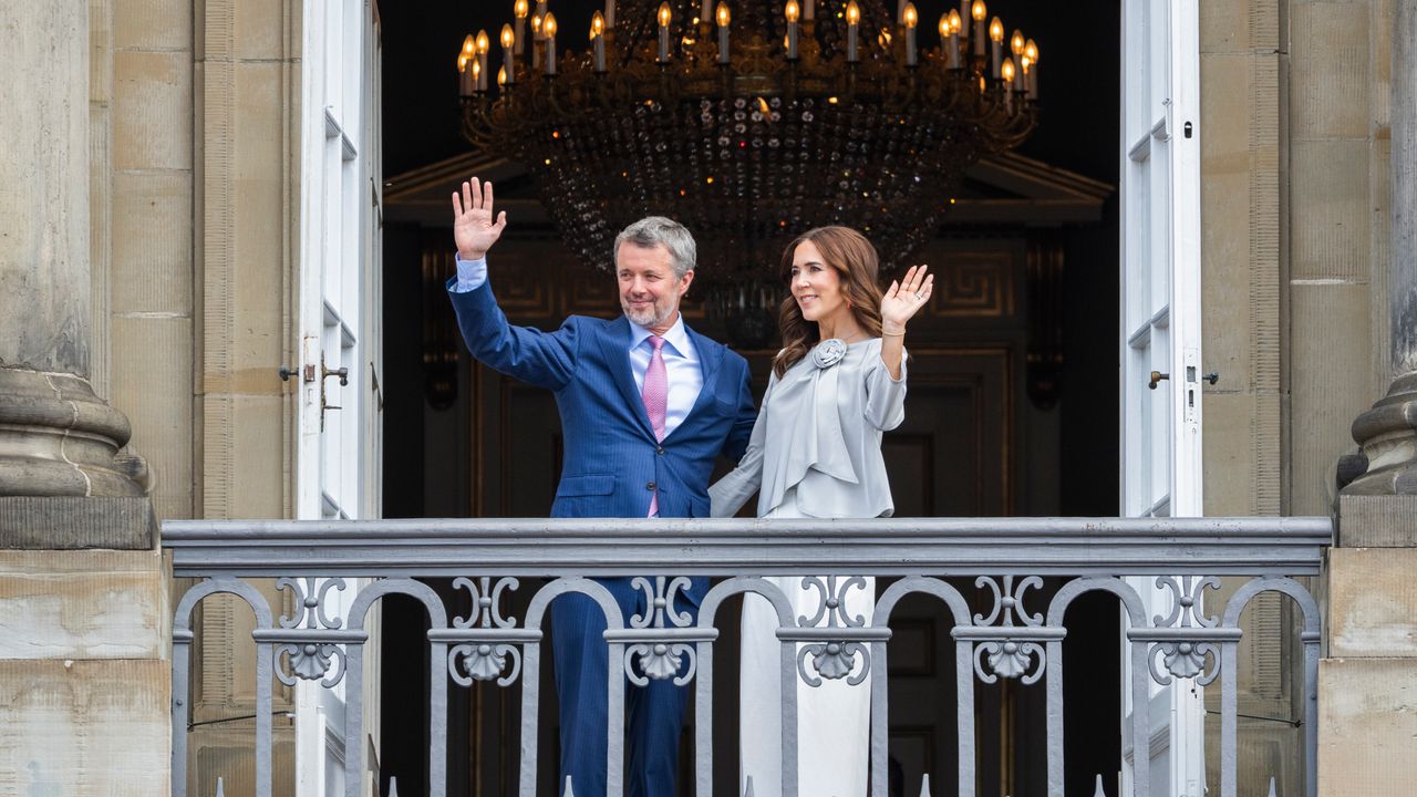 Queen Mary of Denmark Celebrates King Frederik X’s 58th Birthday in Giorgio Armani